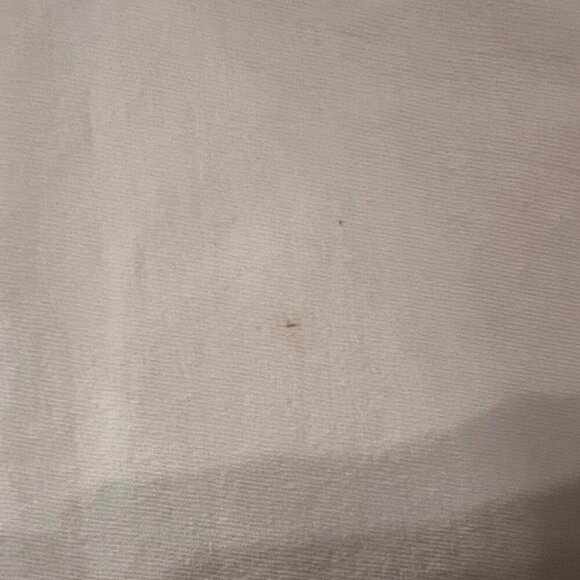 90s Vintage Jerzees Basketball Mom Tee Women’s M Cream Blue Embroidered Retro - Picture 7 of 7